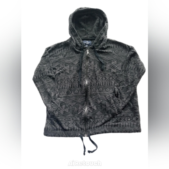 American Eagle Outfitters Jackets & Blazers - American Eagle Outfitter's Women's Sweater Jacket Hoodie, Size Medium, Black